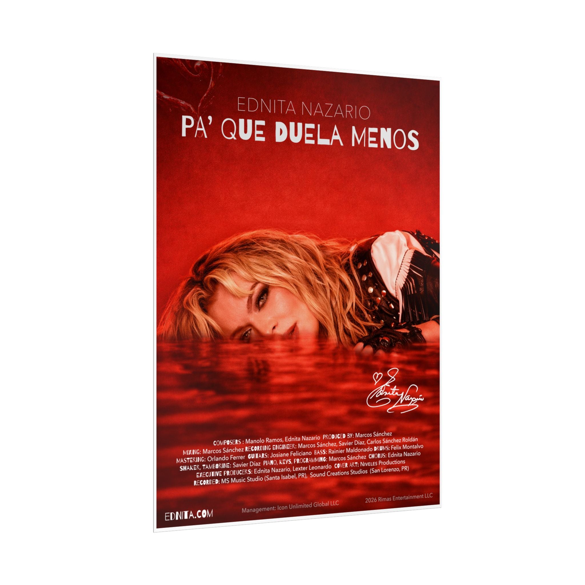 Poster - Pa' Que Duela Menos