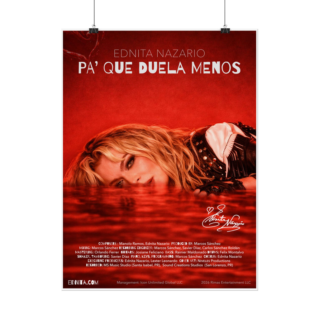 Poster - Pa' Que Duela Menos