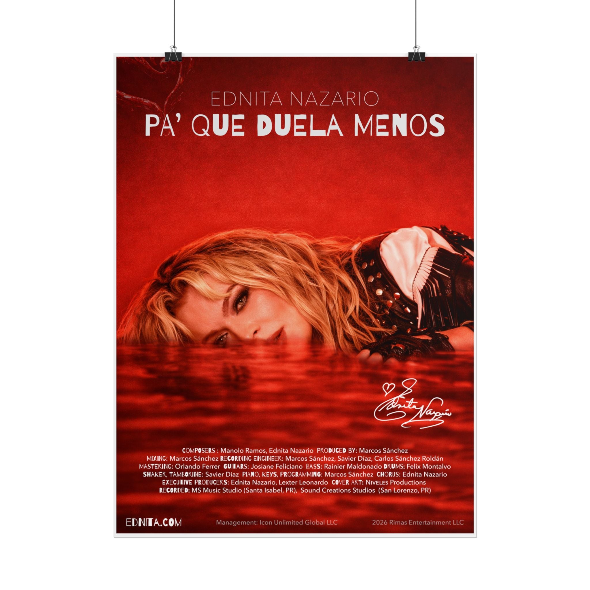 Poster - Pa' Que Duela Menos